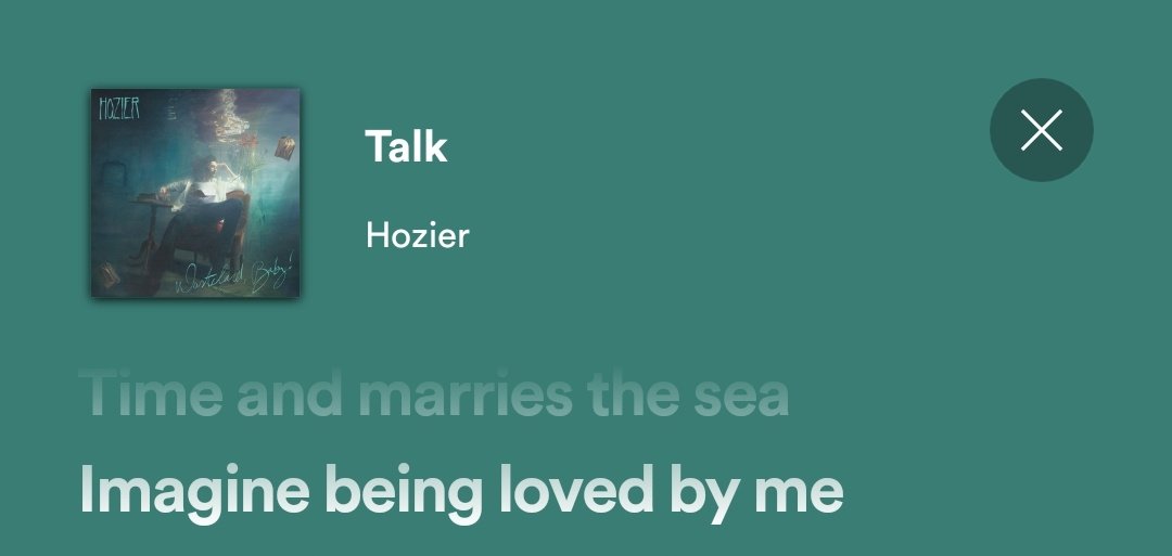 you'll pay for this hozier. mark my words