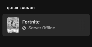 HYPEX's tweet photo. Fortnite's servers are currently offline.. https://t.co/u1FL6h9s70
