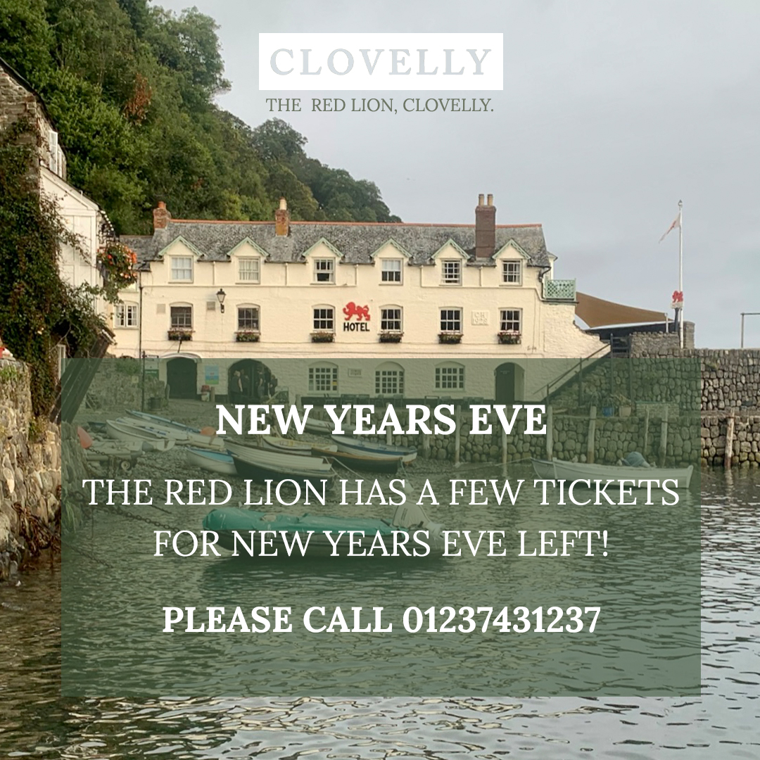 ClovellyVillage's tweet photo. Join us for the ultimate 60s tribute show, with the amazing @TheBeatones in the Red Lion on New Years Eve. Please get in contact with the Red Lion to secure your ticket.

60s Fancy Dress ✅
Live Music ✅
Fireworks ✅
Cocktails ✅

#clovellyvillage https://t.co/TdbkhkBSGS