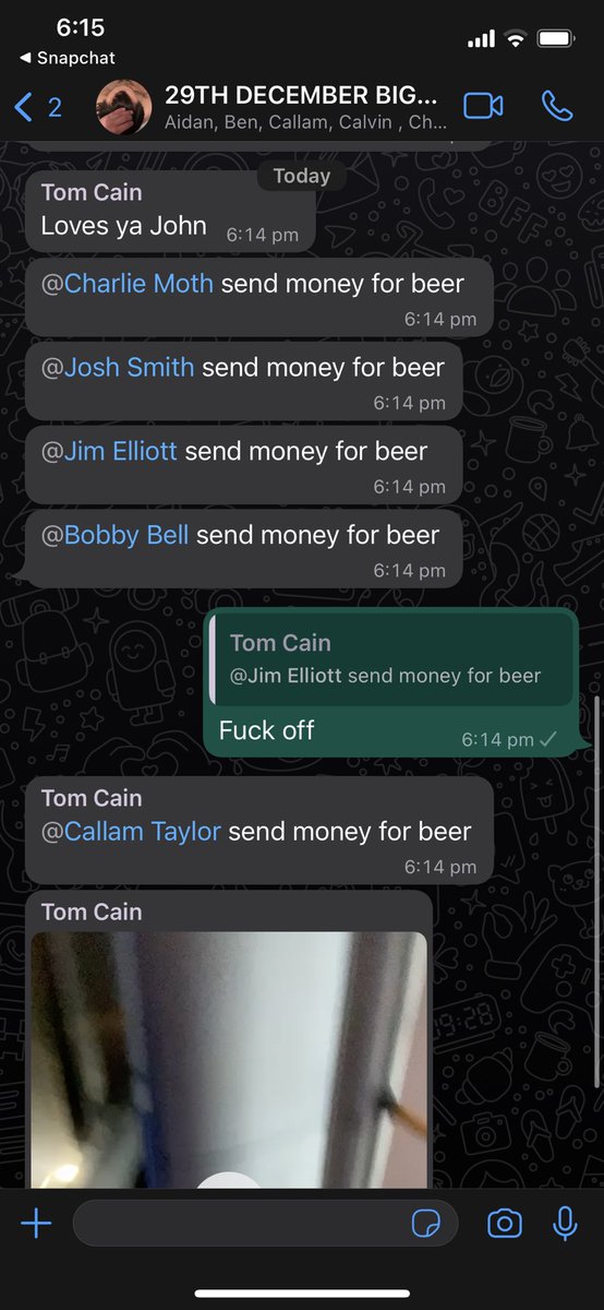 £50 a week at moneys and asking his mates to buy a round 🤦🏻‍♂️ <a href="/Caino29/">Tom Cain</a> terrible bloke
