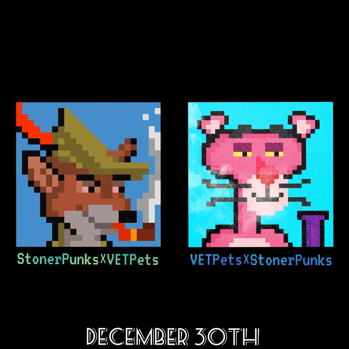 VETPets Ⓥ (@vetpetsofficial) on Twitter photo #VETPetsOfficial x <a href="/StonerPunksNFT/">StonerPunks-ⓥNFTs</a> in sale tomorrow <a href="/worldofv_art/">World Of V | Green NFT Marketplace</a> @ auction house discord
2 for these 2 unique pieces.
Reserve price 1K $VET for each🔥
# 104 Pink Kush Panther
Starting time:20pm CET
#040 Stoner Hood the Archer
Starting time:21.40pm CET
#VeChain $VET #VeFam #VETPetsOfficial x <a href="/StonerPunksNFT/">StonerPunks-ⓥNFTs</a> in sale tomorrow <a href="/worldofv_art/">World Of V | Green NFT Marketplace</a> @ auction house discord
2 for these 2 unique pieces.
Reserve price 1K $VET for each🔥
# 104 Pink Kush Panther
Starting time:20pm CET
#040 Stoner Hood the Archer
Starting time:21.40pm CET
#VeChain $VET #VeFam