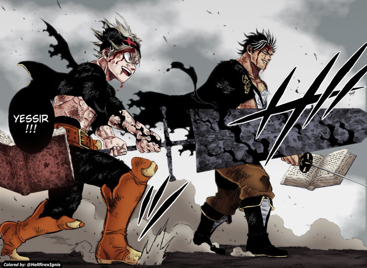 J'ai terminé Black Clover, je suis si triste...

Merci à tous d'avoir suivi cet anime avec moi, j'ai saoulé toute ma TL avec des clips mais ça valait le coup...

On termine 2021 avec l'un des mangas qui m'a fait le plus vibrer. 

Merci à la commu Black Clover
et Merci Tabata.