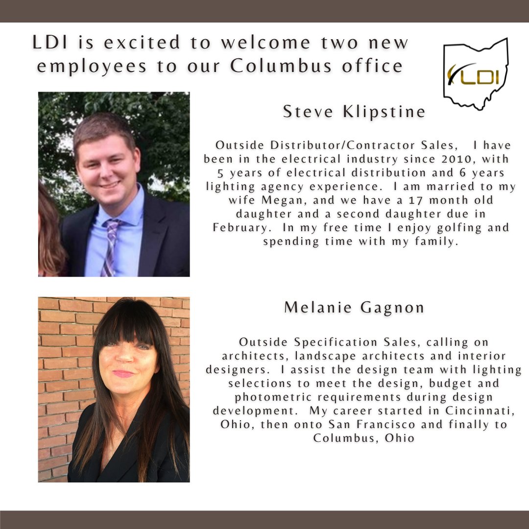 New hires for the New Year!  Join us in welcoming them to our team!
#newhires #columbusohio #lighting #wearegrowing