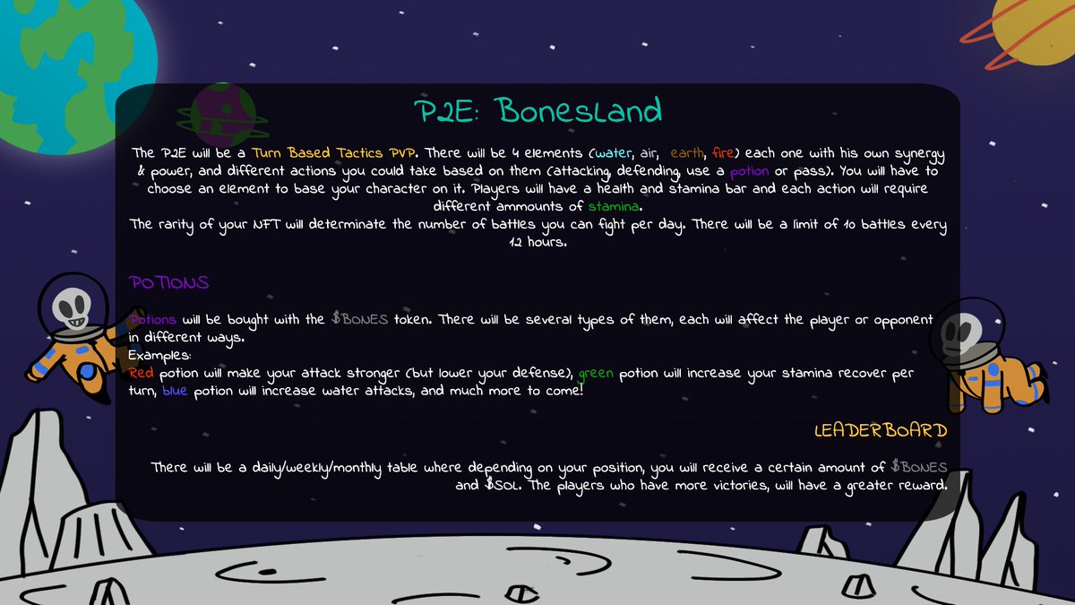 SolBonesNFT's tweet photo. Behold, BONES! The first version of our whitepaper 🔥
Exciting things are coming... stay tuned! 💀

#Whitepaper #Roadmap #NFT #nftart #NFTCommunity #Solana #NFTs https://t.co/5bbyQCLK2F