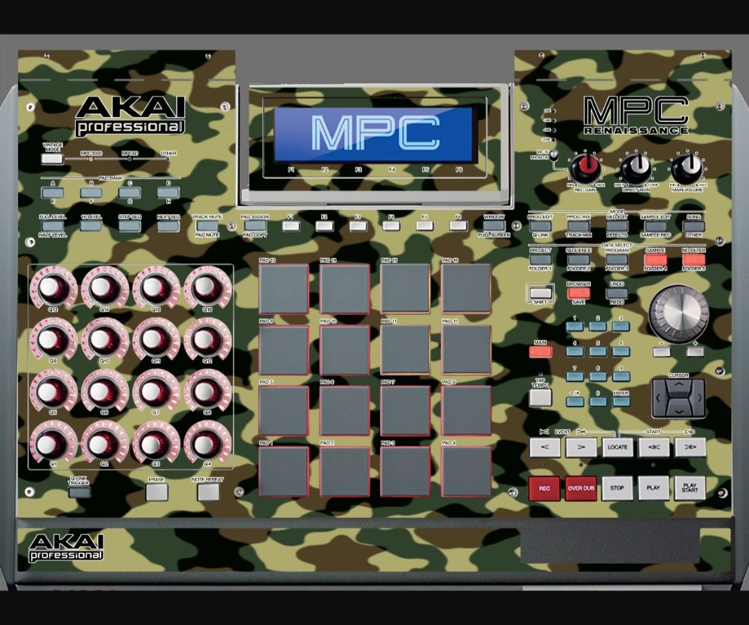 GravityMath's tweet image. Re Skinning MPC Renaissance from StyleFlip in U.S. 
This will match my MPC One and MPC Touch for that alternative look, ready for new Lab.