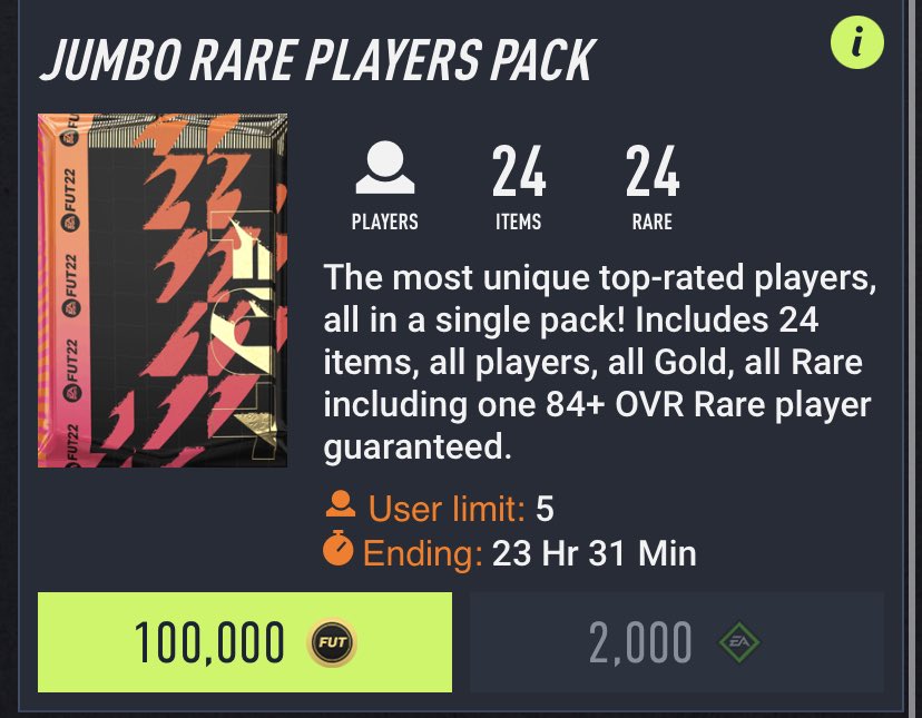 100k packs!🤑

Who wants one? Drop your console below or PayPal in my DMs 🥳

Big thanks to <a href="/Michae1Fisher20/">Michael Fisher</a> + @Ljpro04 for providing the money to give to you guys! you MUST follow them + me + RT the tweet to be drawn 🤝

I’ll do as many as I can we have 1 Day 😎

Who’s first?!💚
