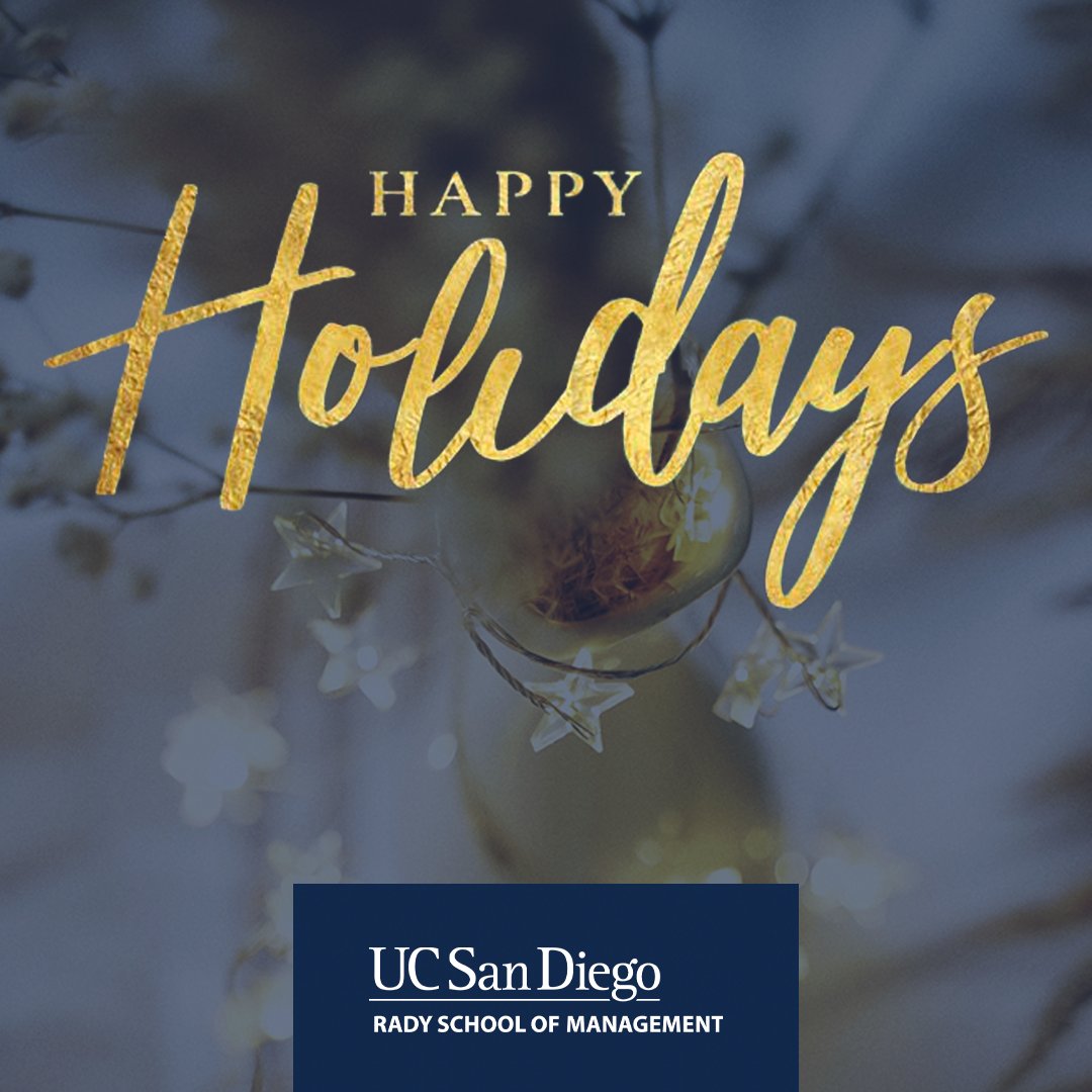 UC San Diego Rady School of Management tweet media