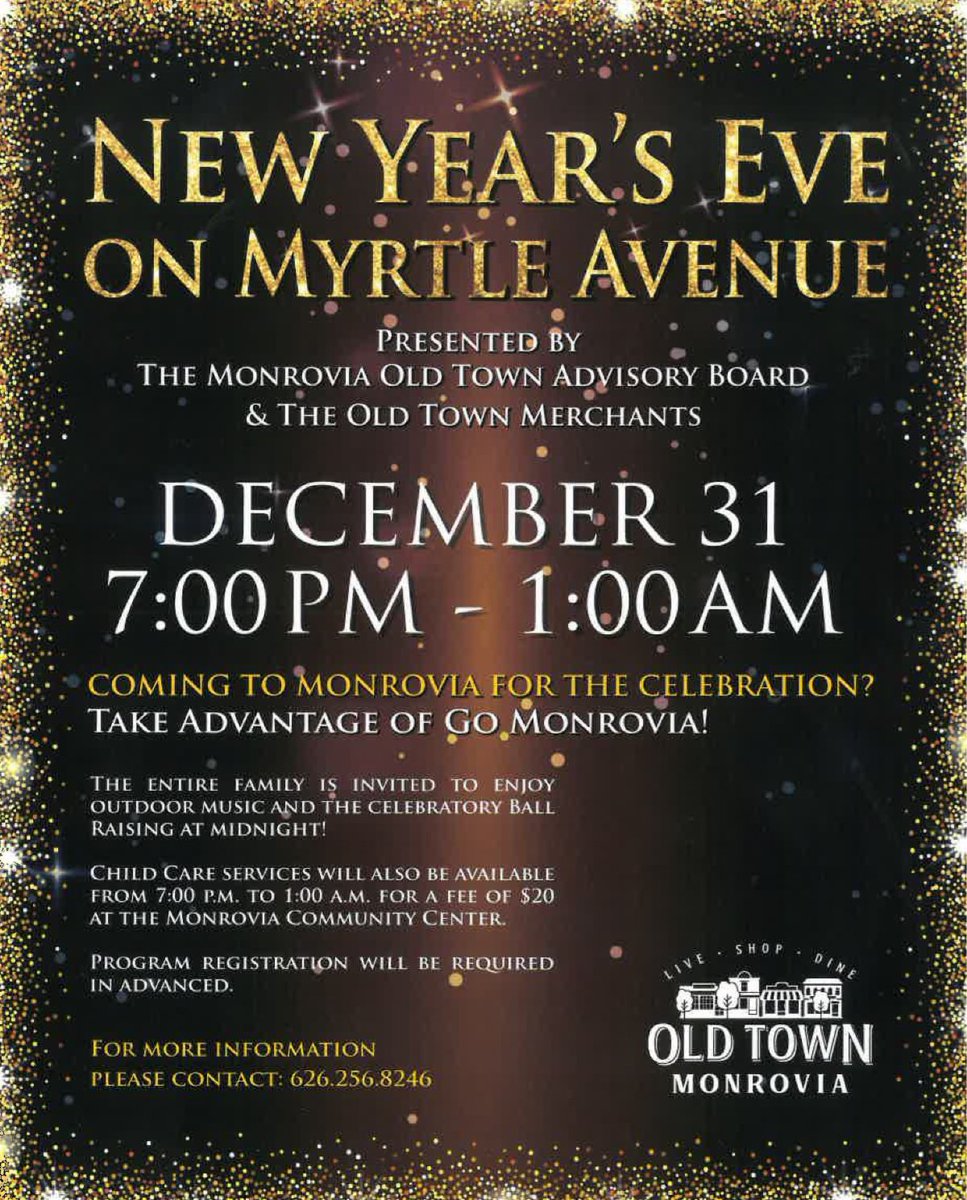 Join Us and Celebrate the New Year in Monrovia! 🎉 conta.cc/3FB8Gp3