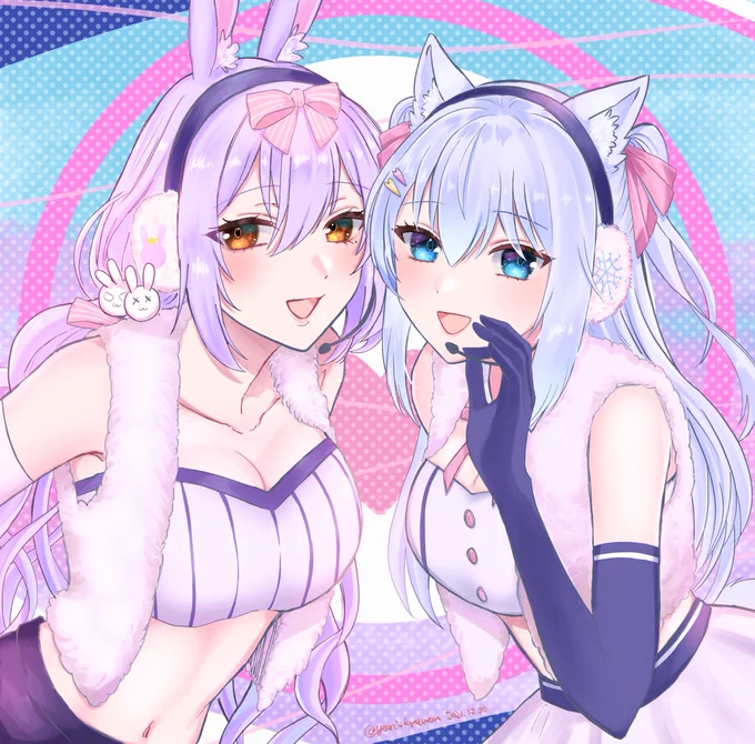 「ハッピーシンセサイザ」
#ゆずるあーと
#みしろんあーと
#ゆずしろ 
