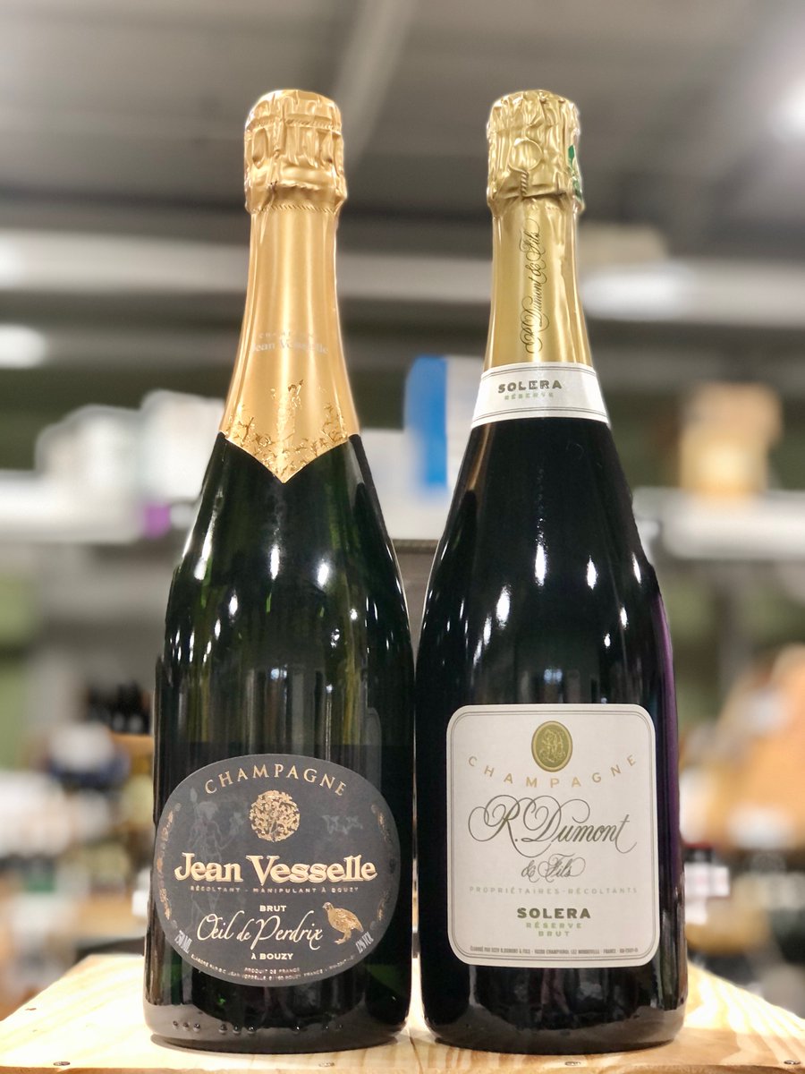 BinEndsWine's tweet photo. Cat Silirie Curates: A Duet of Grower Champagnes AKA Farmer Fizz! #getitwhileitlasts #curbsidepickup https://t.co/x2rVvxY7B5 https://t.co/R1JAVtzO3v