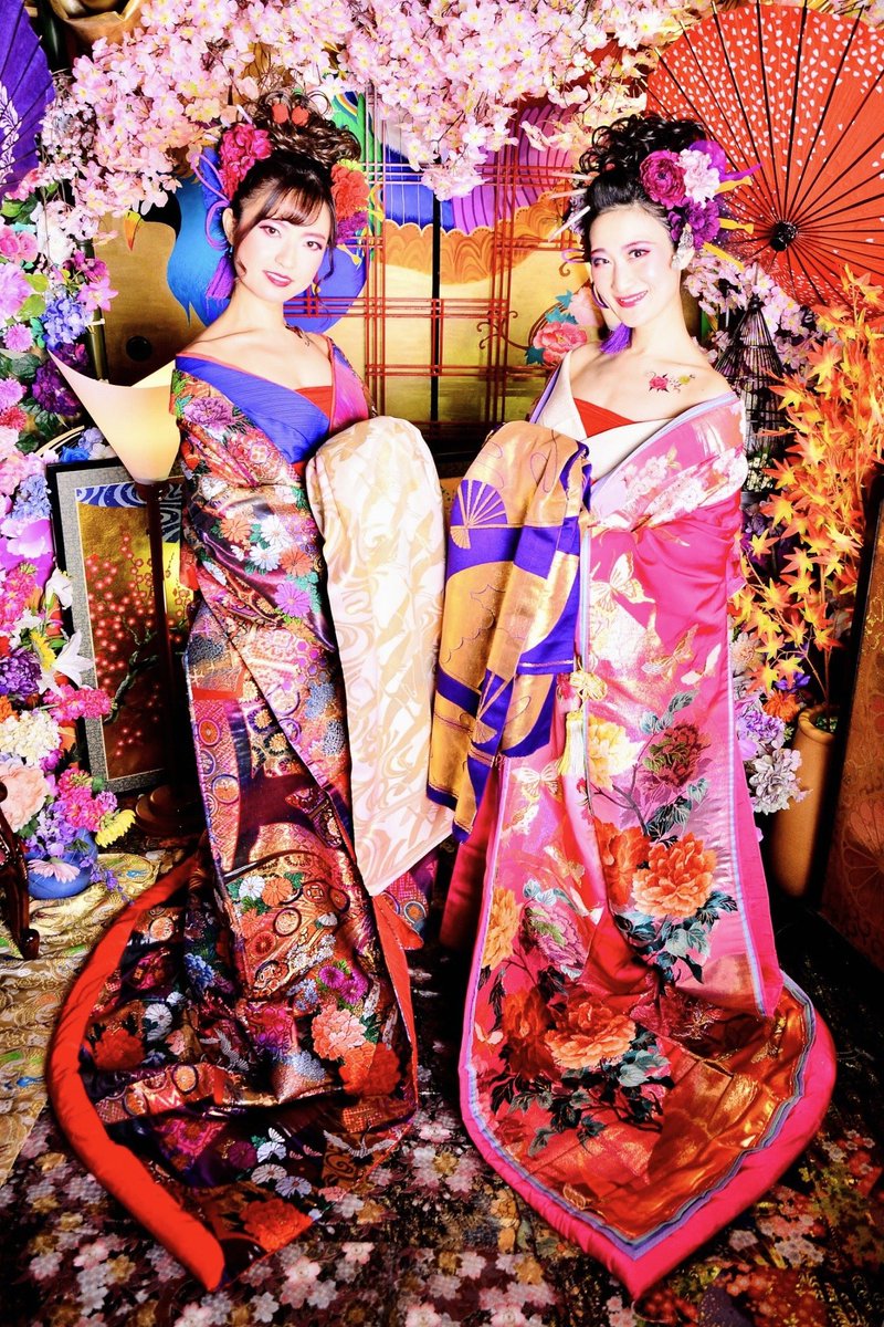 co_nyaaa's tweet photo. 来年、また
#MIPPU こと
@nao_oan70
ぷーこと
花魁撮影dateすること決めた💙💚💛💜❤💗💖
鬼滅の刃も遊郭編やしー👹
来年はより妖艶にしたいでありんす♡
ふふふーーーたのしみでござりんすー♡ https://t.co/IKPdI8i3lp