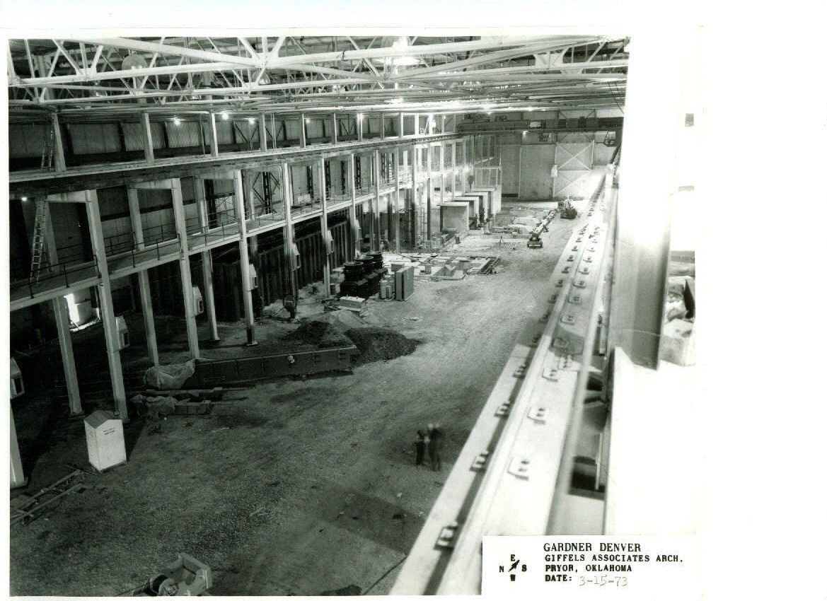 TBT to our construction days in March 1973. We've come a long way since then and, we are so excited for what's to come! #foundry #progress #manufacturing