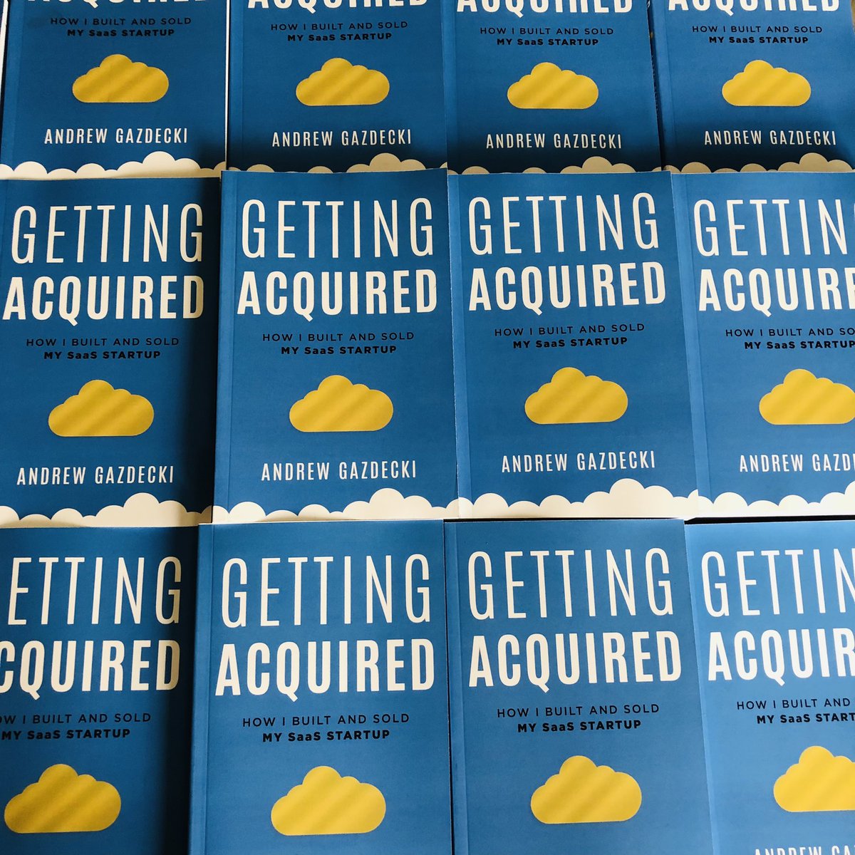 Anyone want an early copy of my book “Getting Acquired”?

This is just my candid story bootstrapping a SaaS startup at 21 with literally zero experience and getting <a href="/microacquire/">Formerly MicroAcquire (now acquire.com)</a>’d at age 29. It was a wild ride.

Retweet and I’ll ship to the first 100 people completely free. 🤘