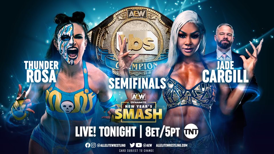 TonyKhan's tweet photo. Tonight’s the last #AEWDynamite ever on TNT &amp; this event New Year’s Smash is very special as this will be the final wrestling event produced by the great Keith Mitchell in his amazing 40 year career spanning World Class/WCW/Impact/@AEW. Let’s make Keith’s retirement show a Smash! https://t.co/u4hLiEXPWi