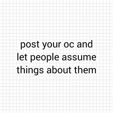 I've never done this with Isolde (she/they) so go wild ✨ 
