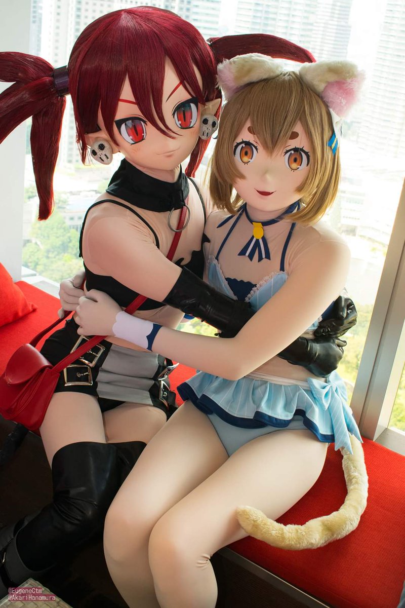 AkariHanamura's tweet photo. 家来と彼女大好きな猫🐱

#CF2018
📸 Harry Arthemis https://t.co/3jwYZELMeK