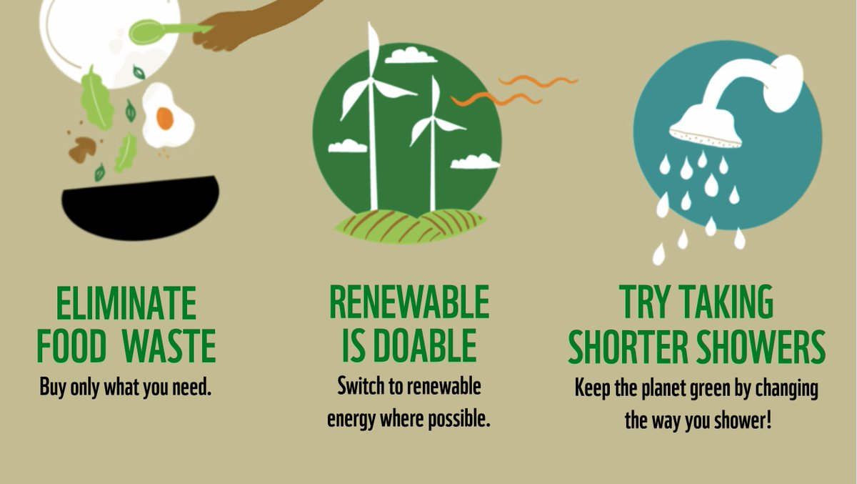 🌎Are you ready to make 2022 the year you do something great for the planet? 🏠Here are 3 ways you can be more sustainable at home.
 
🗑️🍎Eliminate food waste
💡#Renewable is doable
🚿Try taking shorter showers
 
Become a hero for our planet today 💪 
explore.panda.org/zero-to-hero