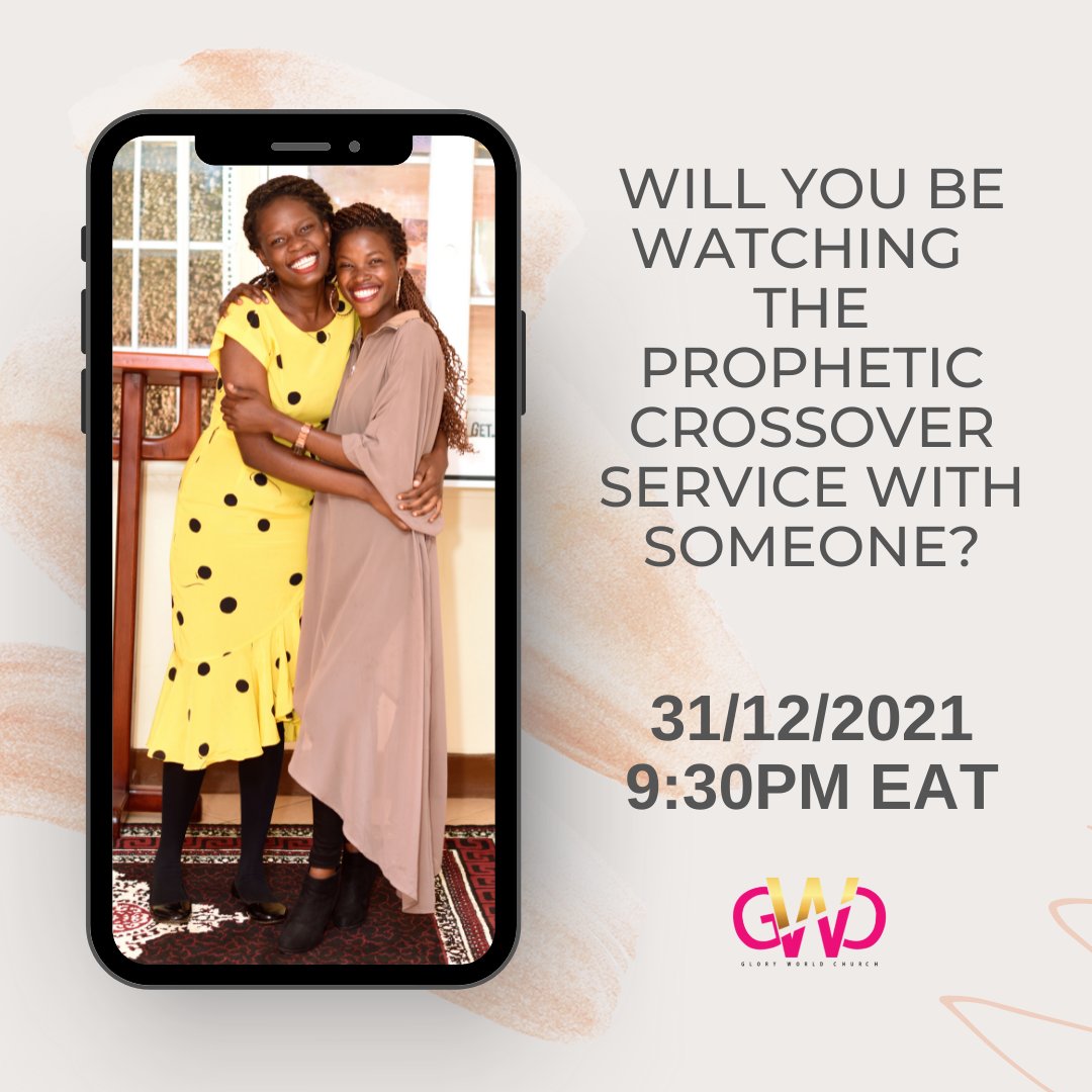 TheGlory_World's tweet photo. Will you be watching the Prophetic CrossOver Service with someone?

Please use this link to access all our streaming platforms for this BIG EVENT:
https://t.co/raf1N82d35

#SHARE #SHARE #SHARE ❤ https://t.co/gJ8FI7iT8U