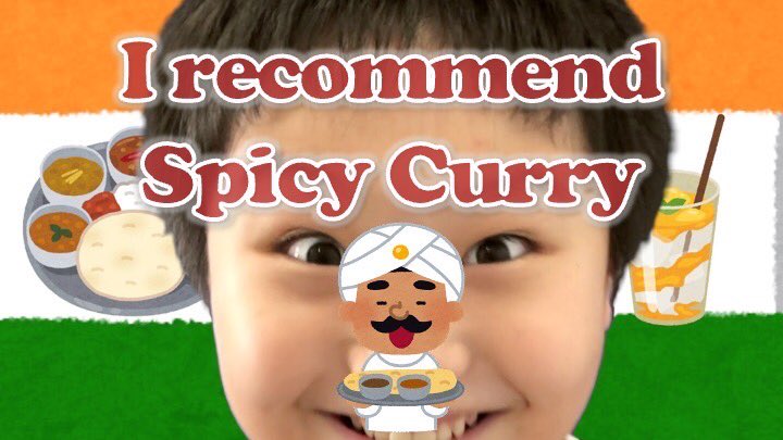 RankaChannel's tweet photo. お兄ちゃんがインド英語でおもしろ店員キャラ演じてます〜

【Indian English】辛口カレー推しのインドカレー屋さん Spicy curry is recommended 
視聴→https://t.co/tKW3TONOeQ https://t.co/uQlPkVfJxD