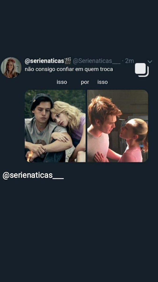 httpslariswys's tweet image. --- JANEIRO 👌

Eu era obcecada por Riverdale, eu passa 80% tô meu tempo falando de Riverdale e 20% esperava que alguém falasse de Riverdale.