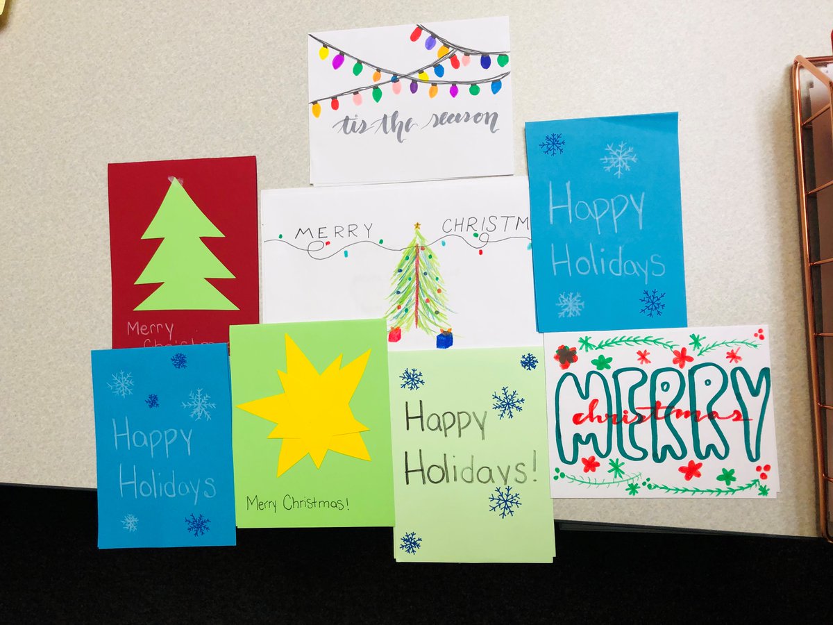 As 2021 comes to an end, we want to thank our many donors of holiday cards that we gave to nursing home residents. Donors from around the nation sent us handmade cards. Thank you to <a href="/ExcellusBCBS/">Excellus BCBS</a> , Onondaga County Libraries, and <a href="/SymphoriaCNY/">Symphoria</a> for all you gave!