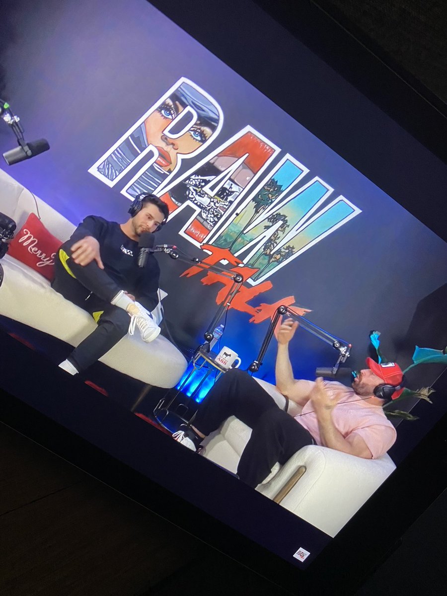 ScottMWolf's tweet photo. 7 minutes in and this pod is already 🔥🔥🔥 @BradleyMartyn @JacobBonilla1 #rawtalk https://t.co/f3vAYcuye1