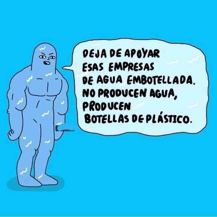 Por un 2022💧 con una drástica reducción en el uso y producción de plásticos de un solo uso.