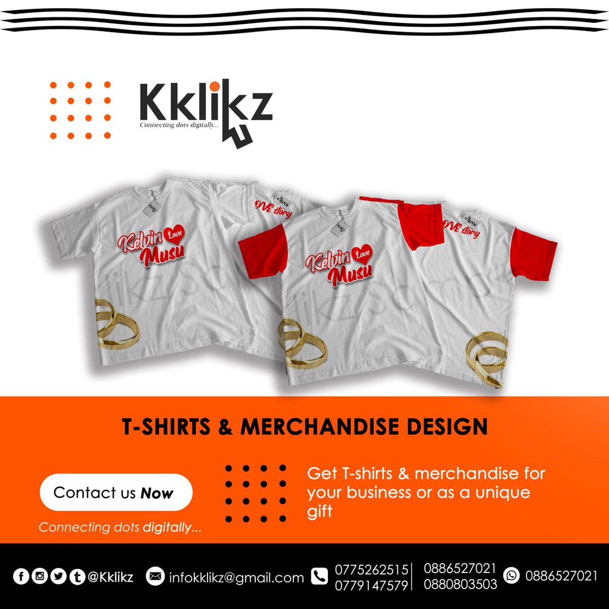 A customized T-shirt is the new normal, rock a Tee that amplifies your thoughts at the moment. Or capture your customers attention from the glance of your T-shirt. 

#customizedtshirt #merchdesigns #merchandise #tshirt #branding #digitalmarketing #graphicdesigns #media #startup