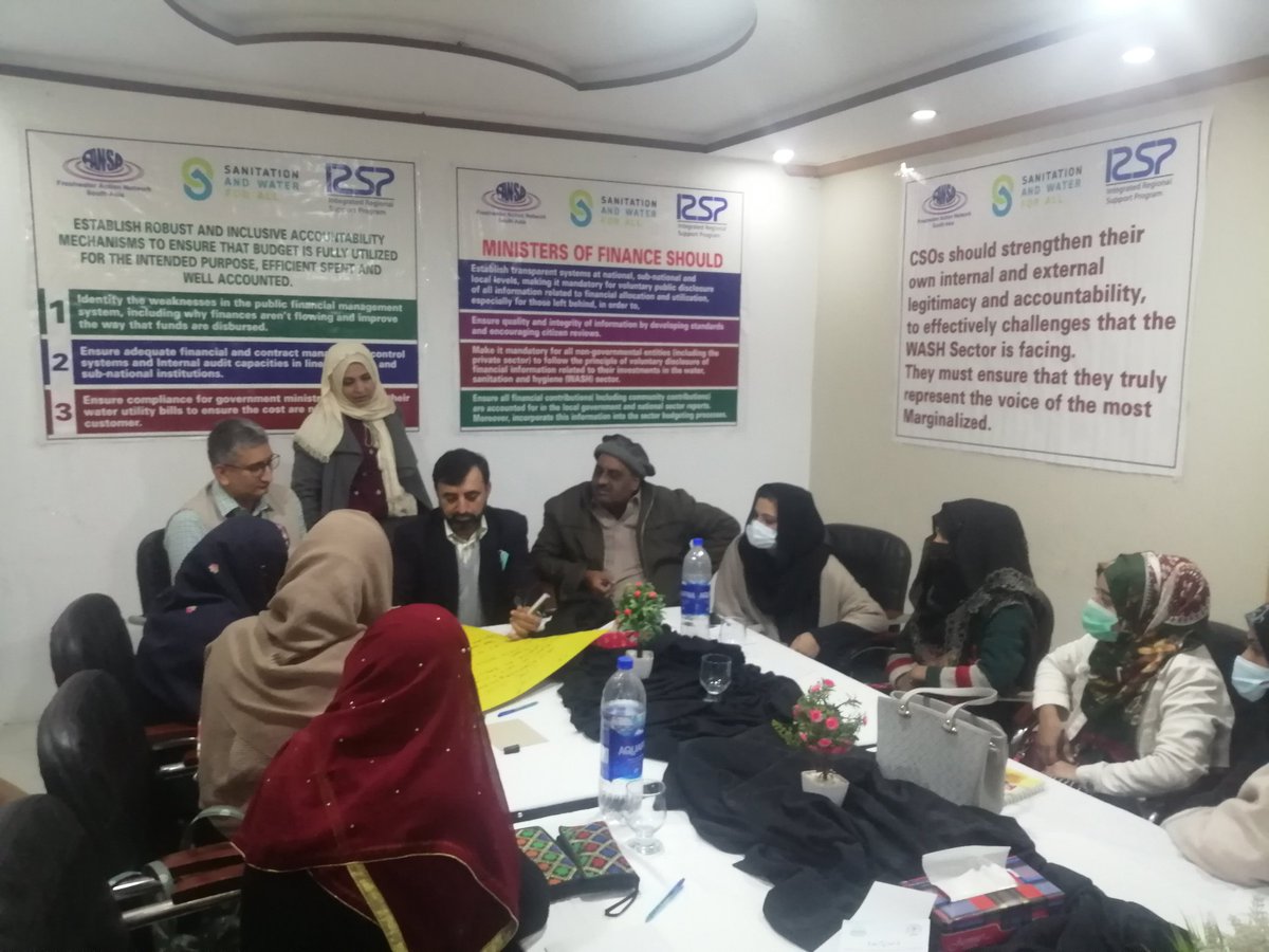 khisro's tweet photo. With Govt. budget allocation, donors funds support, Philanthropic Charities should also utilize in #WASH sector to ensure #LeaveNoOneBehind #GWork recommendations #CSOsCapacityBuildingWorkShop @anjanikapoor @sanwatforall https://t.co/k0Twm2Asph
