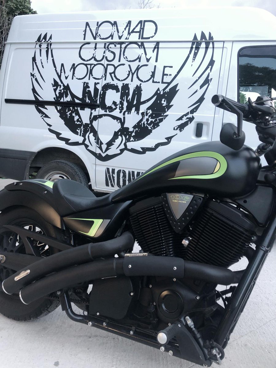 CustomNomad's tweet photo. Victory Gunner "The Gunner'
Designed and built by Nomad Custom Motorcycle Ltd
Fourth project 2021
Very modern. Very 2021. Very Nomad vision.
This hyper cool Victory Gunner is а favourite custom project of ours. This time the concept is as modern as it gets. https://t.co/dpyZEchTC7