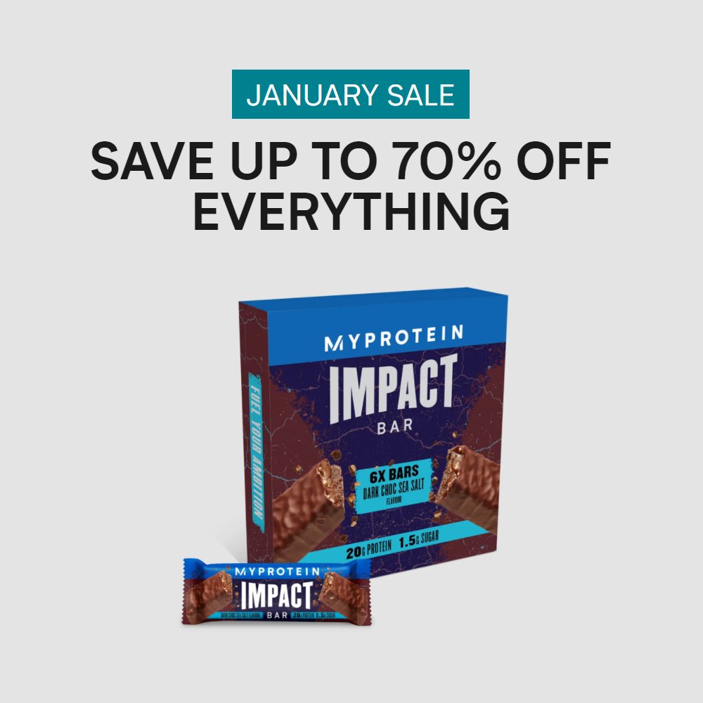 The #Myprotein New Year Sale has started: Save up to 70% Off everything in January
bit.ly/3zgBdOA