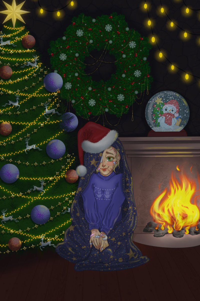 lazy_chubby's tweet photo. Нарядный новогодний Мэл~🥰✨❄️
Всех с наступающим 🎄🎄🎁🎊🎉☃️
___________
#art #myart  #sketch  #drawing #digital #digitalart #procreate #procreateart #digitaldrawing #procreatedrawing #ArtistOnTwitter #OC #myOC #HappyNewYear https://t.co/pzkps8ksgB
