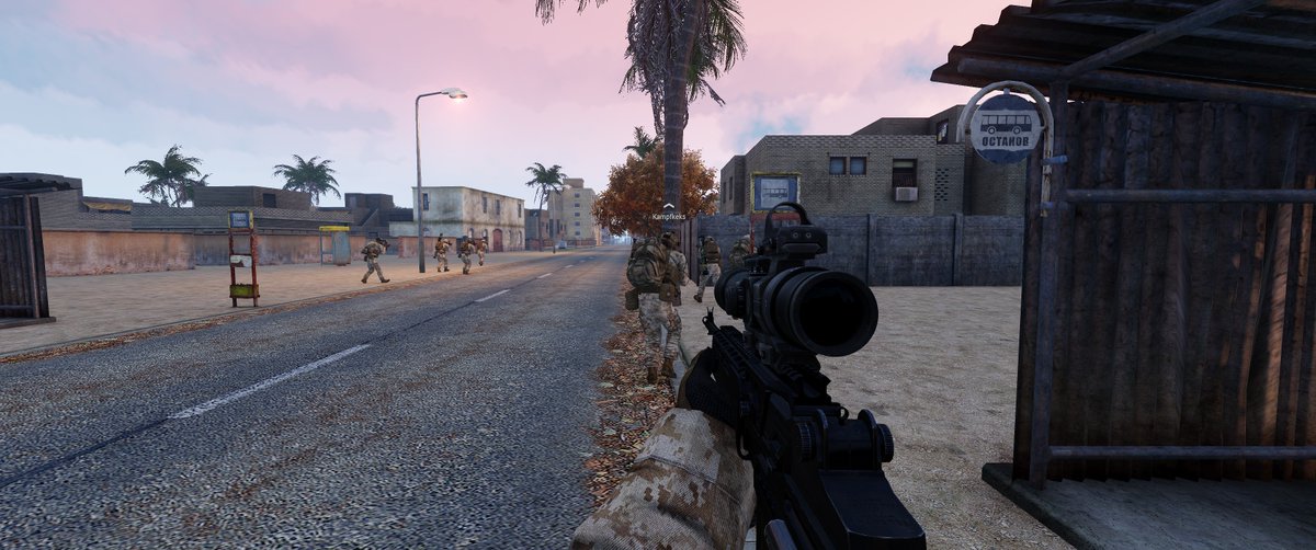 WolfCorpsGER's tweet photo. In the heart of Fallujah, 18.12.21
Map: Fallujah

Screenshots made by Kampfsau999 and Dolph Man.

Stream by Kampfsau999:
https://t.co/u8WEva6Qm3

#Arma3 #Arma3Milsim https://t.co/114B3z80I0
