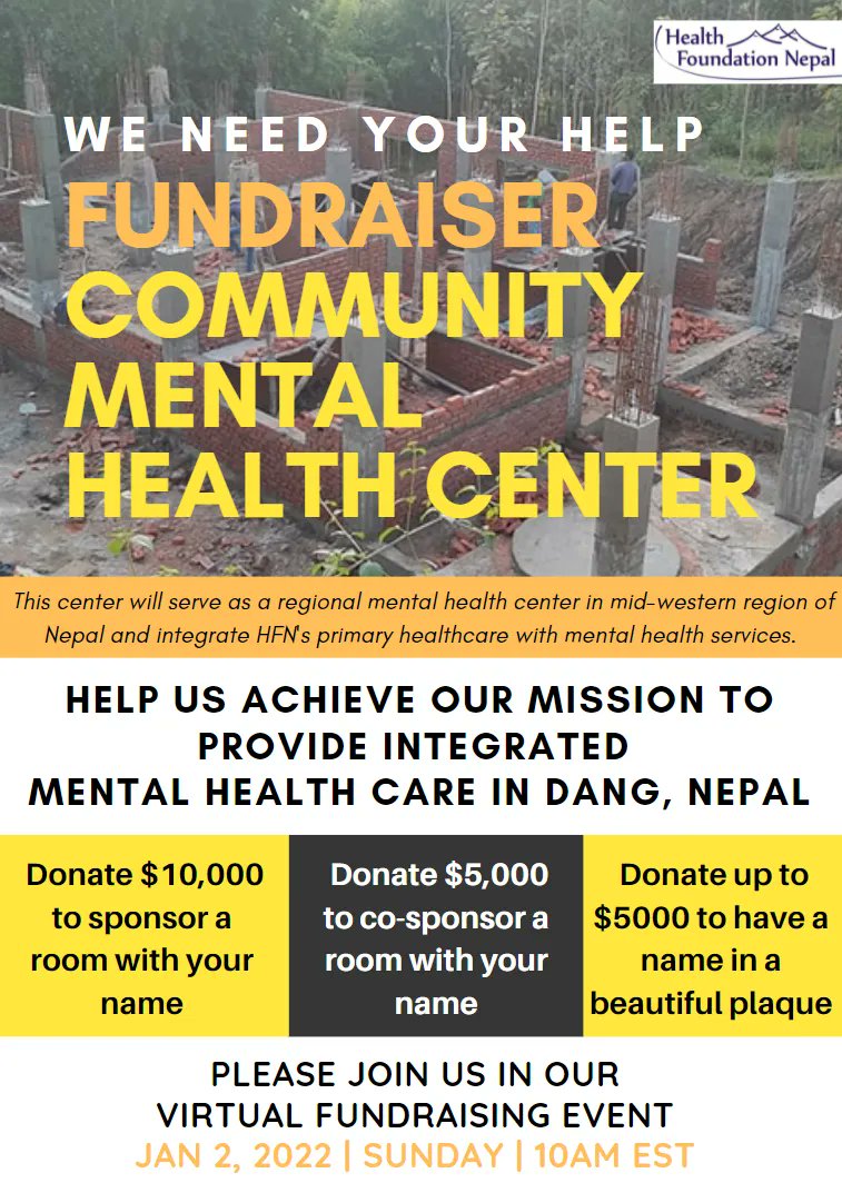 HFNepal's tweet photo. Please consider supporting our mission to provide integrated mental health care in Western Nepal! #HFN #mentalhealth #Nepal https://t.co/CqXaudxCSo