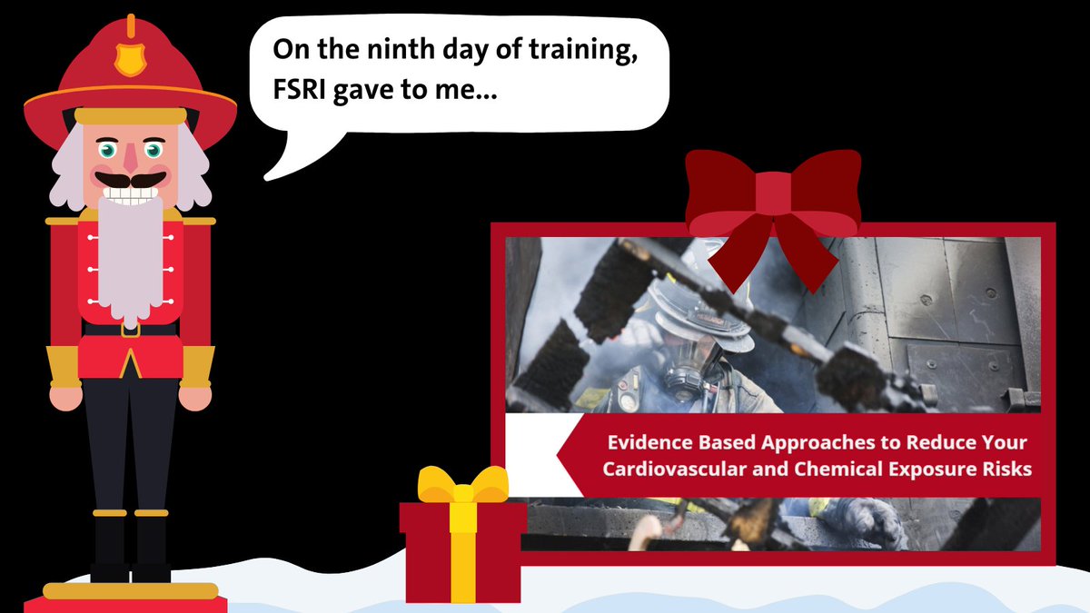 FSRI_org's tweet photo. #12DaysofTraining Learn more about the health issues associated with fireground activities and tactical considerations that may increase your effectiveness while also decreasing the risk for unnecessary hazardous exposures. #ReduceYourRisk Start now: https://t.co/LNVdyTQsKY https://t.co/sNW7JbmVMP