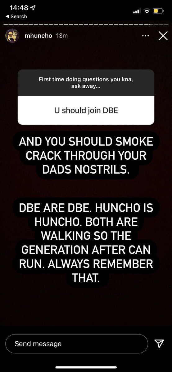 jyotsnahh's tweet photo. Nahh @Mhuncho_1 instagram Q&amp;A is killing me 😂😂 https://t.co/IEdr15vVWY