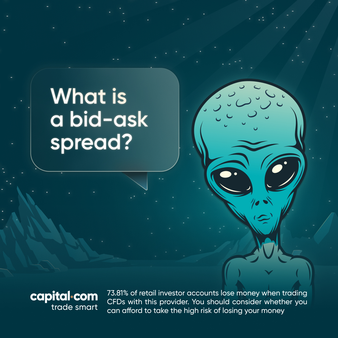 capitalcom's tweet photo. The bid-ask spread is the difference between the ask and the bid price ▼

#BidPrice is the highest price that a buyer is willing to pay for an asset.
#AskPrice is the lowest price that a seller is willing to accept.

Benefit from new tight spreads &amp; 0% commission on Capital․com https://t.co/Ayk1awb1UP