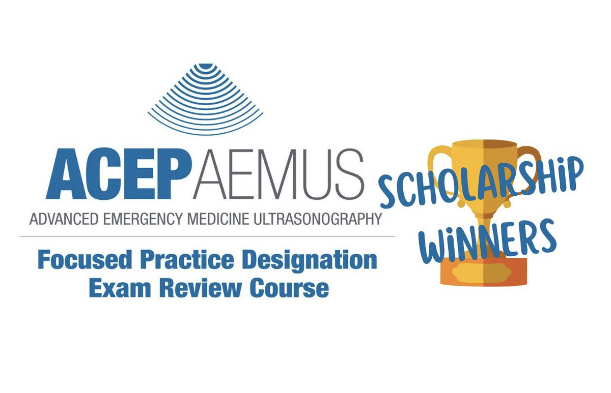 ACEP Ultrasound (@acep_eus) on Twitter photo The five winners 🏆 of the inaugural ACEP AEMUS FPD Exam Review Course Scholarship have been revealed: Drs. Enyo Ablordeppey, Orinthia King, Monika Lusiak, Alexis Salerno, & Brianne Steele! Congrats to all! #POCUS <a href="/eaa5683/">EnyoA</a> <a href="/DOC_A_OK/">Orinthia King</a> <a href="/A_Lex_00/">Alexis Salerno</a> The five winners 🏆 of the inaugural ACEP AEMUS FPD Exam Review Course Scholarship have been revealed: Drs. Enyo Ablordeppey, Orinthia King, Monika Lusiak, Alexis Salerno, & Brianne Steele! Congrats to all! #POCUS <a href="/eaa5683/">EnyoA</a> <a href="/DOC_A_OK/">Orinthia King</a> <a href="/A_Lex_00/">Alexis Salerno</a>