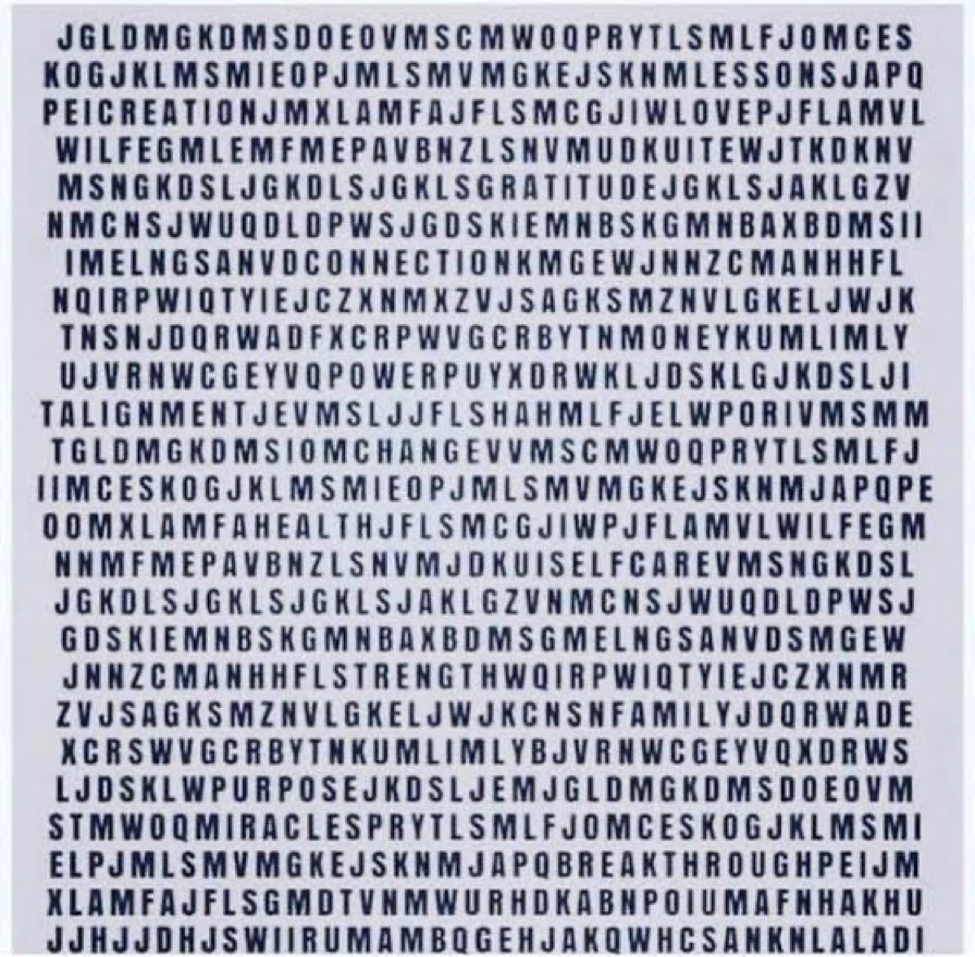 Gratitude. Miracles. Breakthrough. Creation. 

The first four words you see will be your mantra for 2022, they say. 

I likey my four words so so so much. 🙏🏽🌟