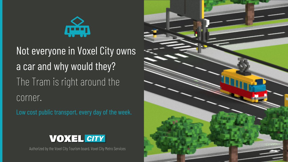 Voxel_City's tweet photo. 🚋

#voxelart  #gamedeveloper #realestateinvesting #ETH https://t.co/4YVuuqBSTF