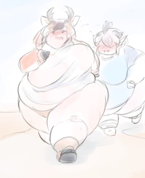 たぶんまだ上げてない絵があった
#肉の日 