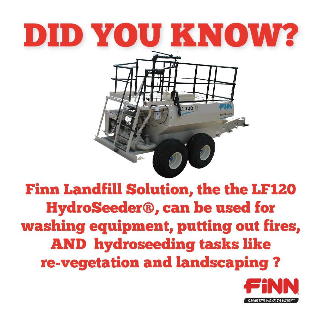 FinnCorporation's tweet image. #SmarterWaysToWork #LandfillSolutions
