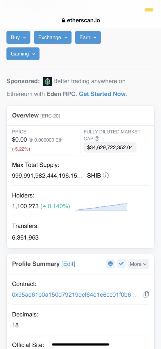 The total holders are now 1,100,273 #shib 🚀🚀🚀🚀🚀🚀😎😎🚀🚀🚀🚀🚀🚀🚀🚀🚀🚀