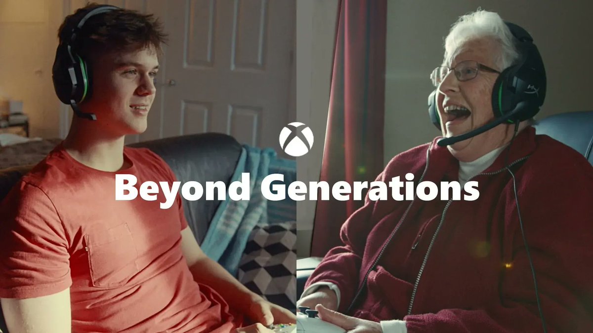 #ClioEntertainment 2021 Gold Winner - <a href="/Xbox/">Xbox</a>: Beyond Generations by McCann London bit.ly/3phGG2Z 🏆