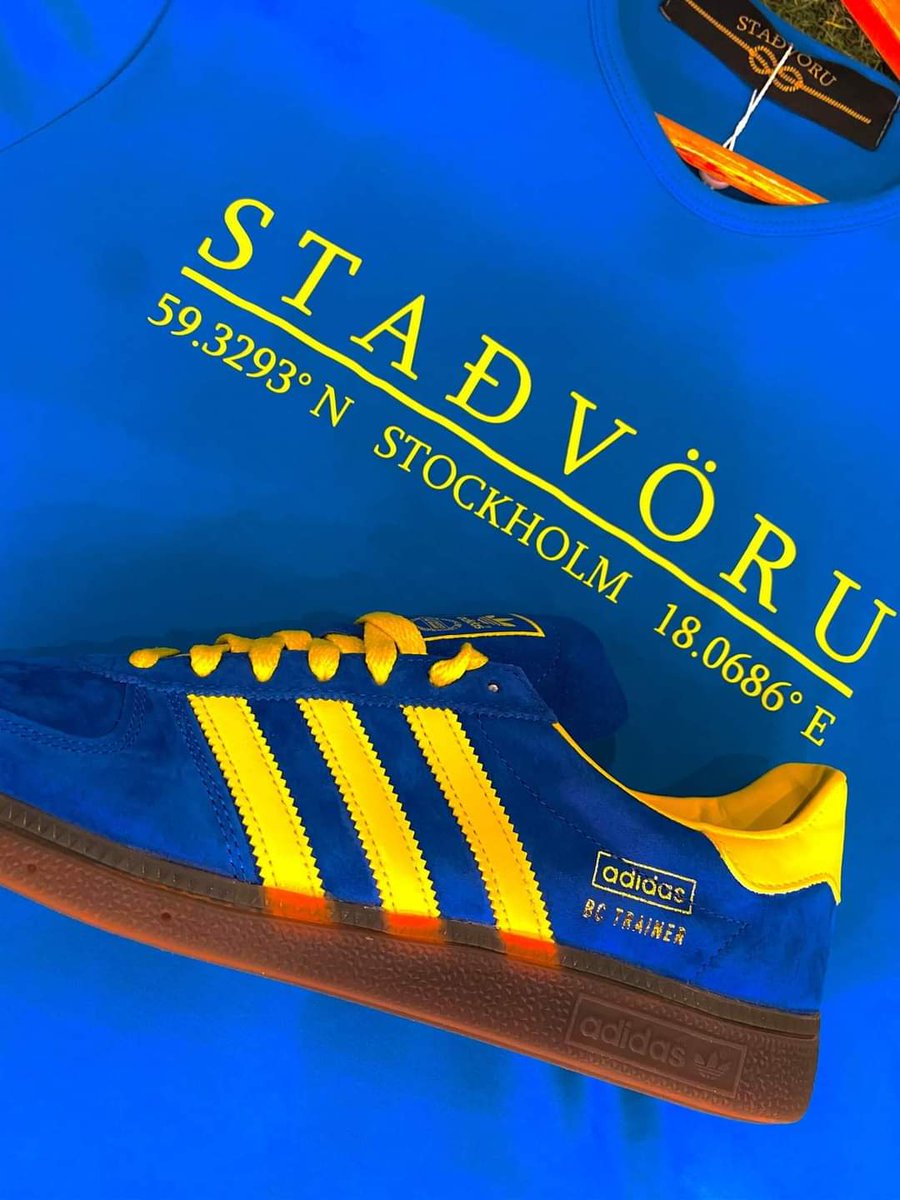 Santa drop off a new pair of Stockholm trainers this Christmas? Then why not add our City series Tee to the collection. Now only £20.99

stadvoru.co.uk/product-page/t…