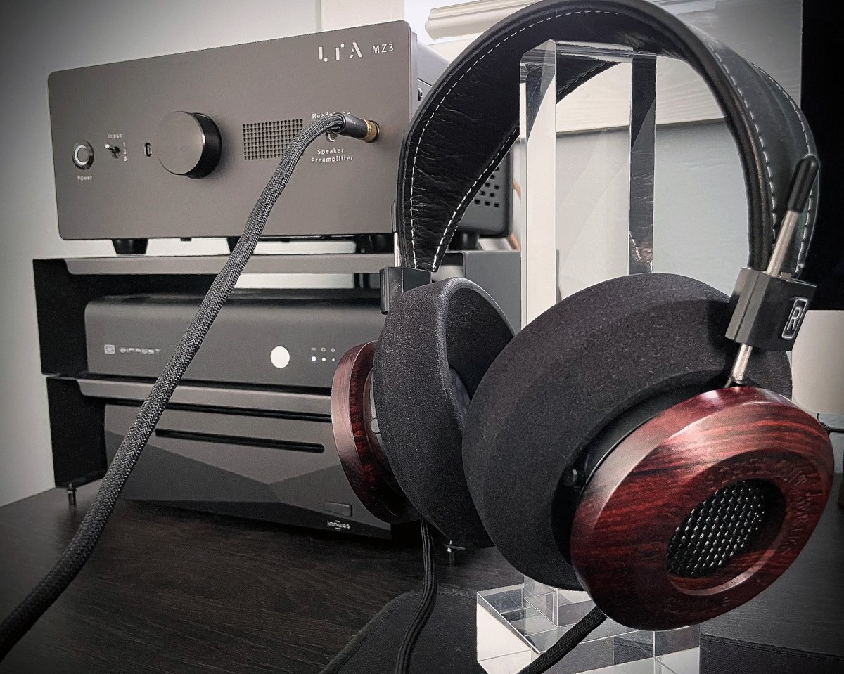 4_ears's tweet photo. Thank you Sam for sharing this shot of your GS3000e and setup...
Share your Grado images, email them to me at rgrado@gradolabs.com
Grado - Truly the World's Finest, Since 1953!
#grado #lineartubeaudio #schittaudio https://t.co/Gpp0BikmWs