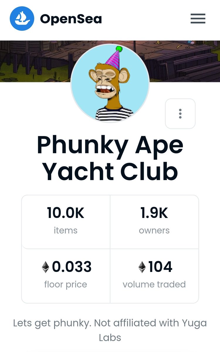 gintonic_eth's tweet photo. @phunkyApeYC doing pretty good. 🔥 Have you already grabbed a #PhunkyApeYC ? https://t.co/5zpzRHKO4f