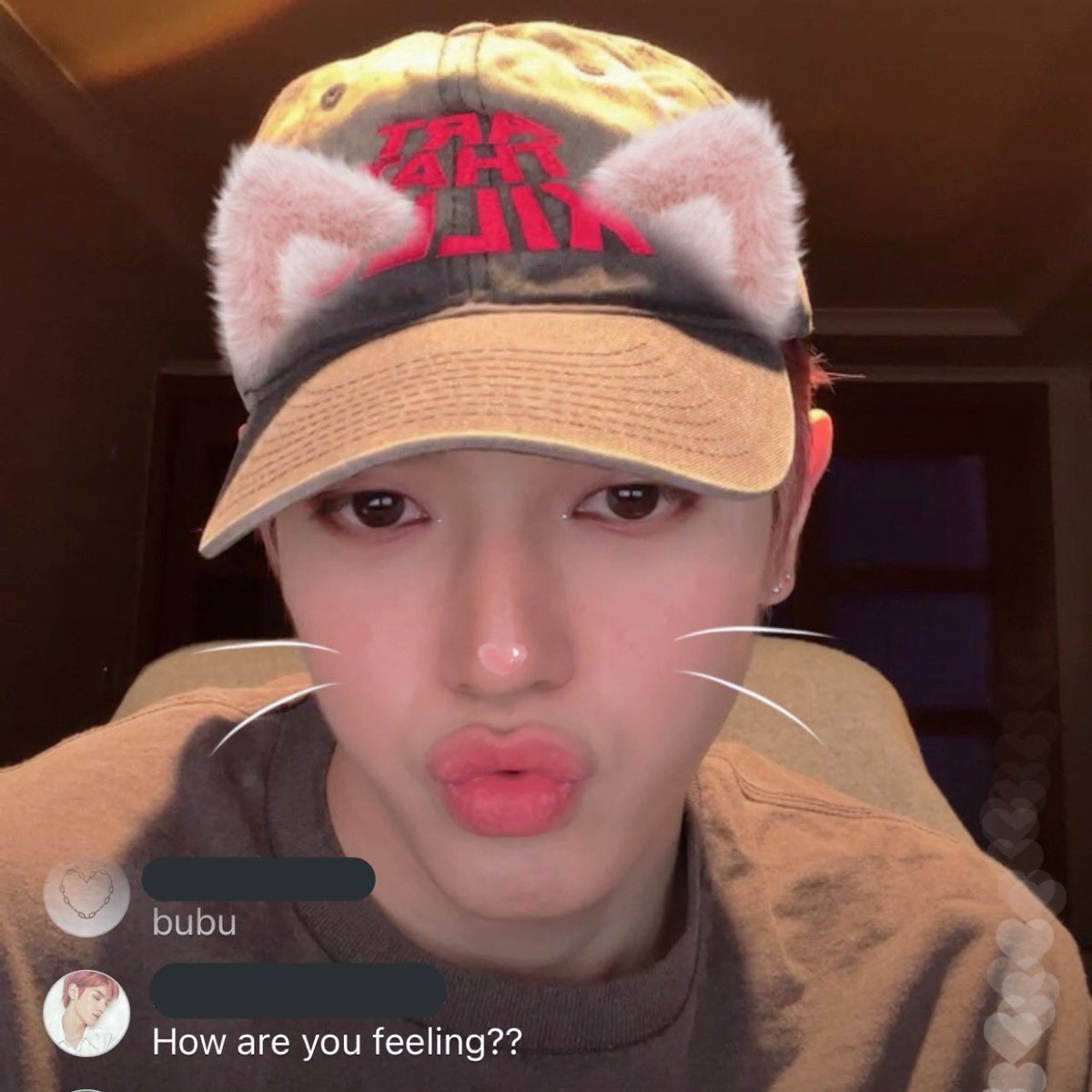 Insta live cutieee 💕