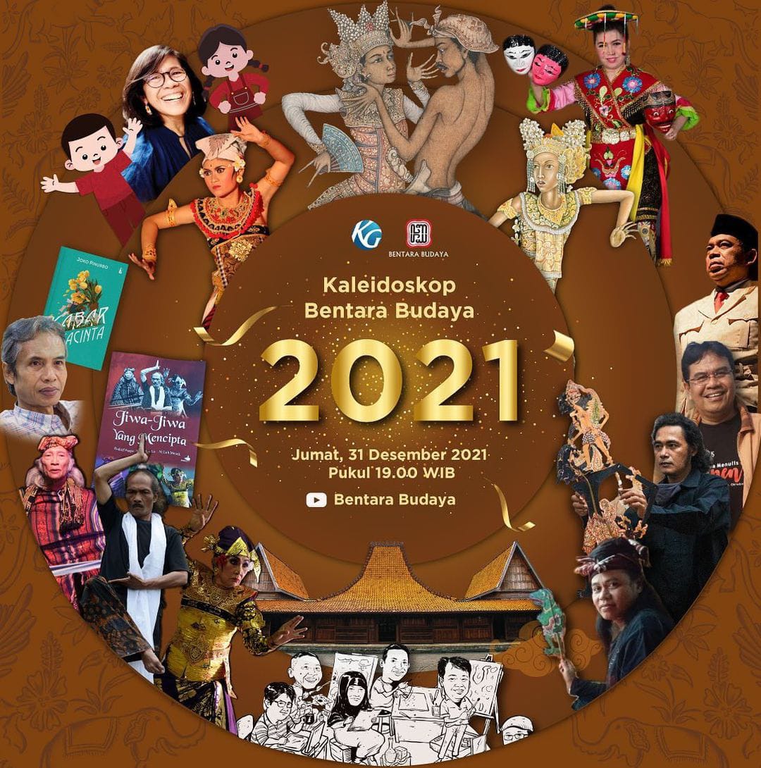 Hai sobat Bentara 🙌

Tahun ini memang jauh dari kata mudah. Meski begitu, tahun ini kita masih bisa bertemu dan bersapa, dengan banyak hal baru yang tidak terduga.

Saksikan "Kaleidoskop Bentara Budaya 2021"
Jumat, 31 Desember 2021
Pukul 19.00
Di YouTube Bentara Budaya ✨