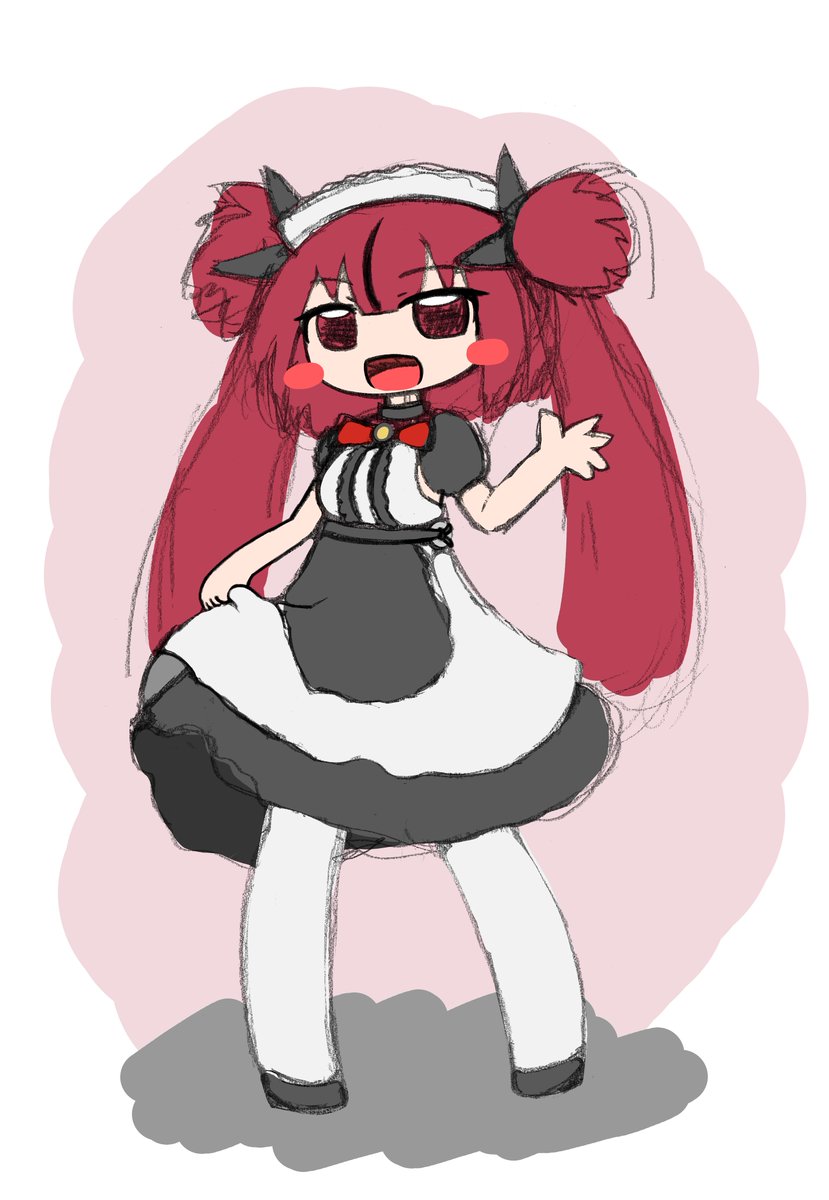 inu_sd's tweet photo. 今日はU-1206ちゃんの進水日なので描いた
メイドかわいい
#アズールレーン
#アズレン
#U1206 https://t.co/chouoxOiQQ